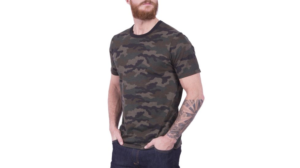 Grunt Style Men's Camo Tee Shirt, Camo, GS2167