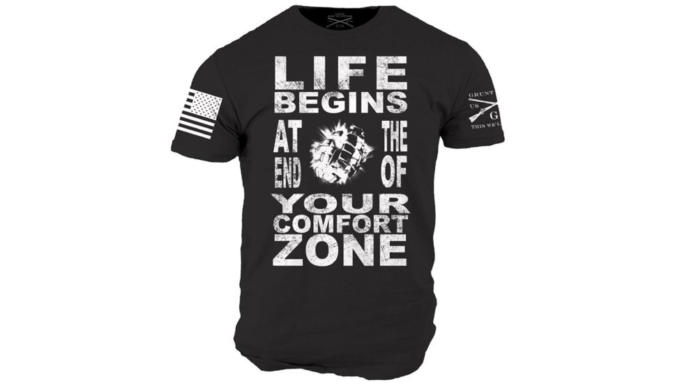 Grunt Style Men's Life Begins Tee Shirt, XL GS482-XL