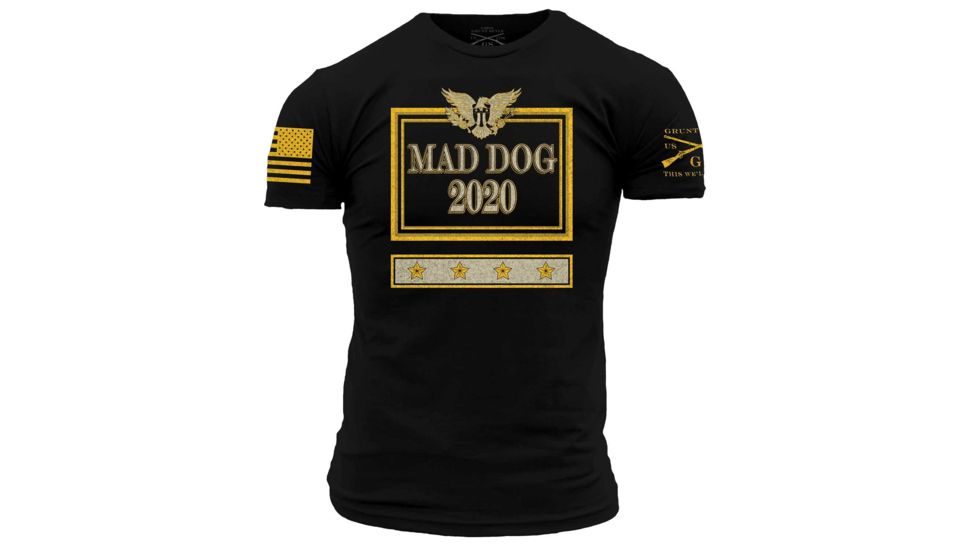 Grunt Style Men's Mad Dog Tee Shirt, Large GS2253-L