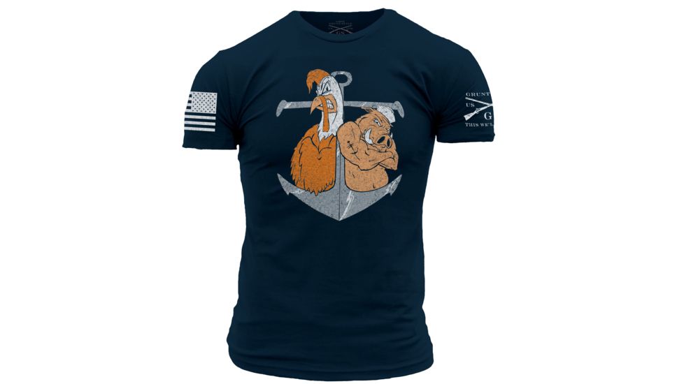 Grunt Style Men's Never Drown Tee Shirt, Large GS2270-L