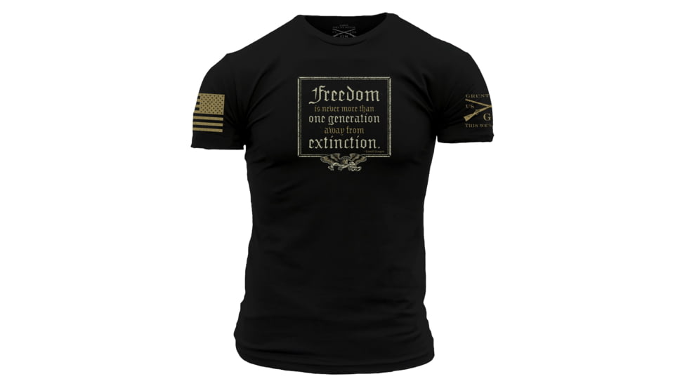 USED Grunt Style One Generation Away T-Shirt - Men's, Black, 3XL, GS3927-3XL, EDEMO1