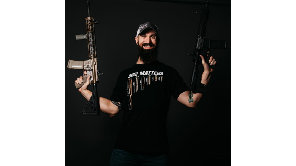 Grunt Style Size Matters Tee Shirt - Mens, Black, 2XL, GS2563-2XL