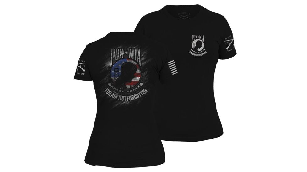 Grunt Style Women's POW/MIA 2017 Tee Shirt, Large GS1709-L