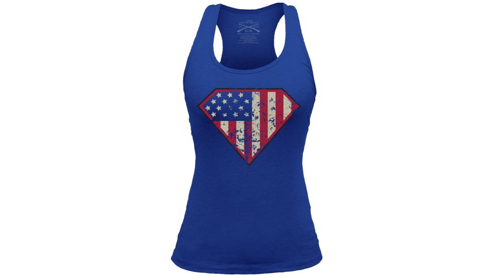 Grunt Style Women's Super Patriot Tank Top, Large GS2243-L