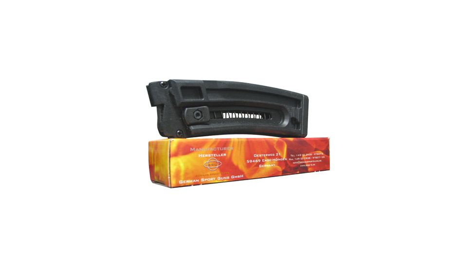 German Sport Gun Magazine, GSG-522, .22LR Short, 10-Round, Black, GERMGSG510PK