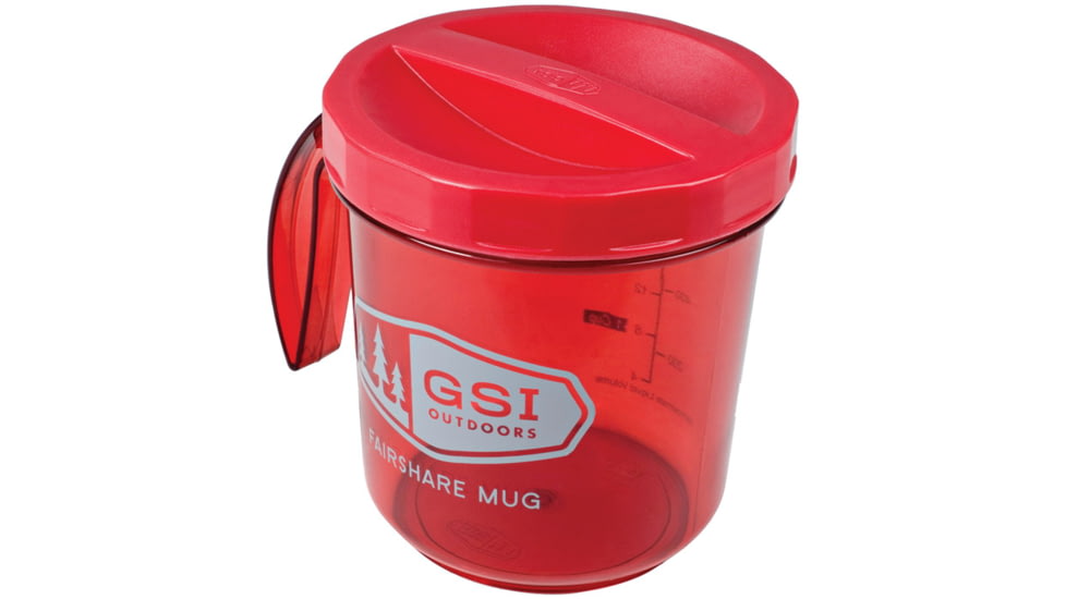 GSI Fairshare Mug Red 79251