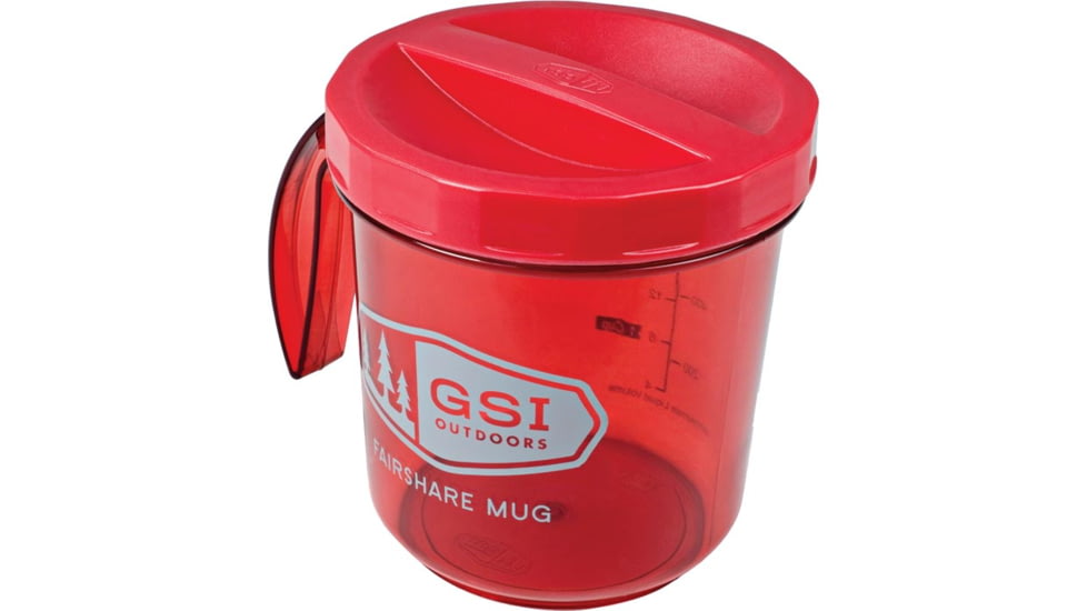 GSI Fairshare Mug Red 79251