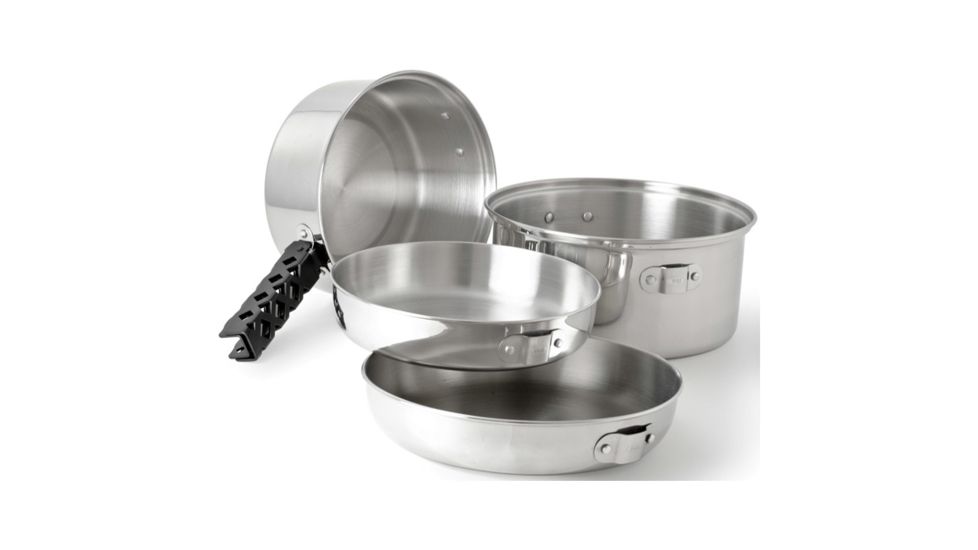 GSI Glacier Stainless Cookset Md 68206