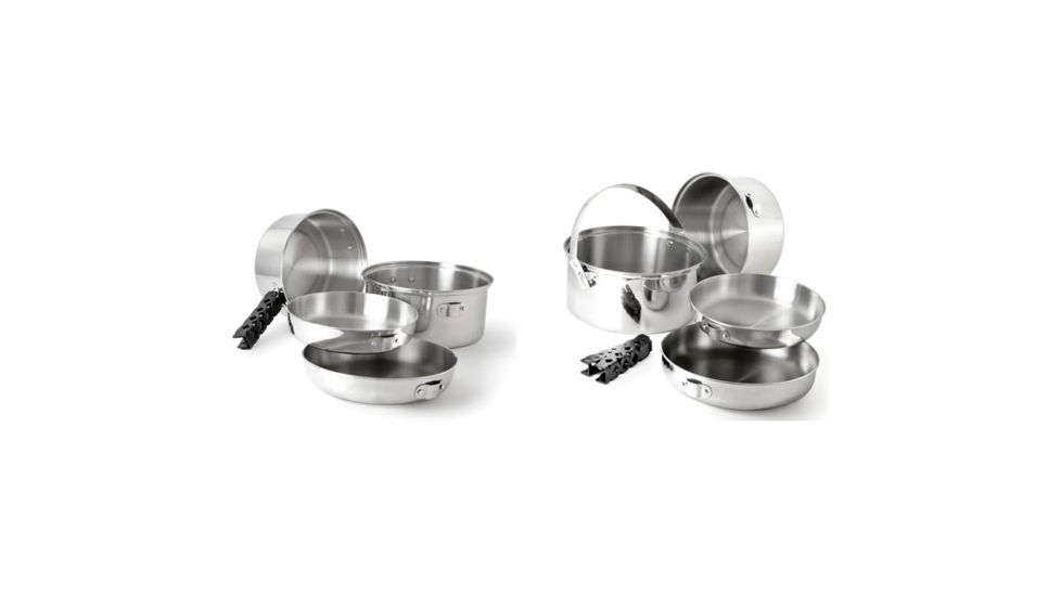 GSI Glacier Stainless Cookset Md 68206