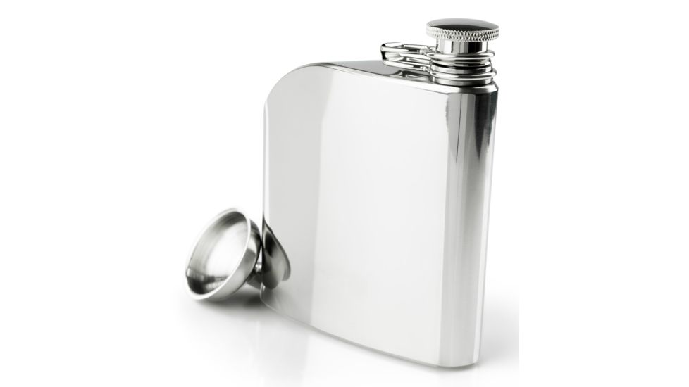 GSI Glacier Stainless Trad Flask-6 oz