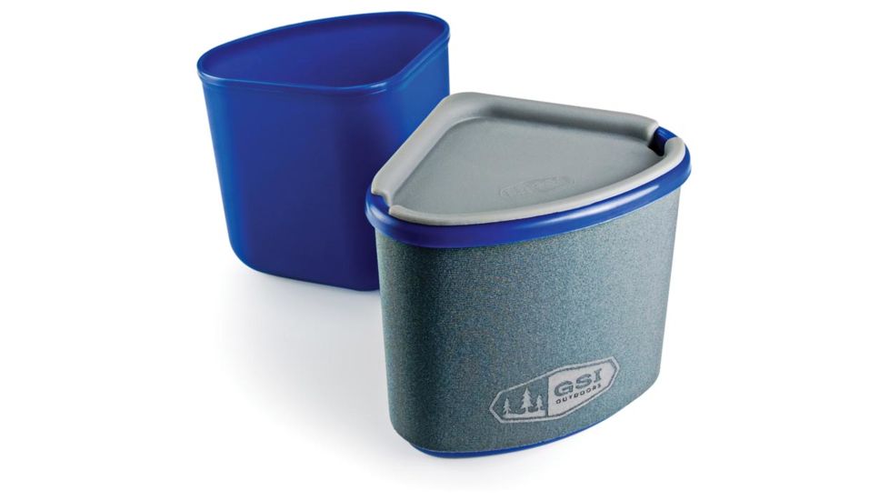 GSI Gourmet Nesting Mug + Bowl Blu 77162