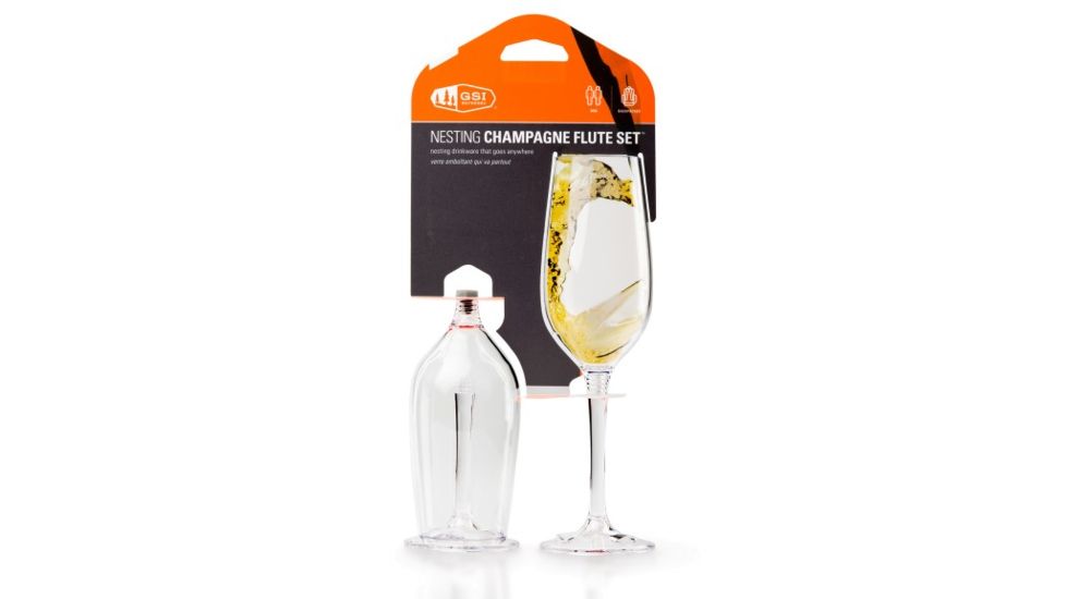 GSI Nesting Champagne Flute Set 79332