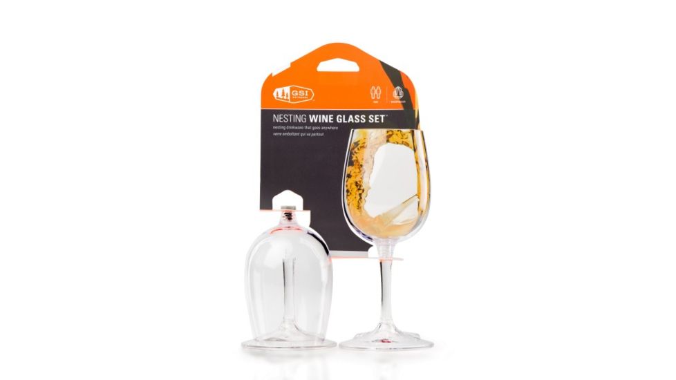 GSI Nesting Wine Glass Set 79302