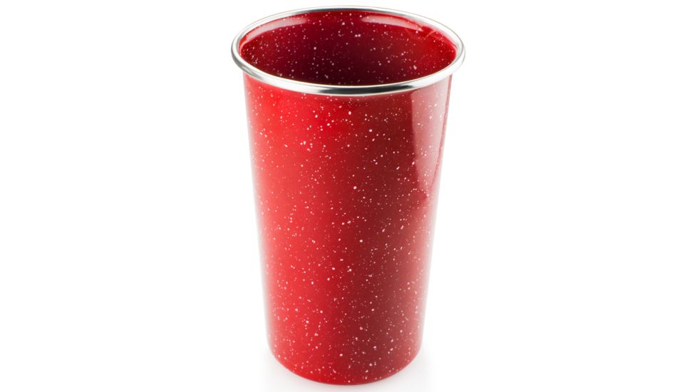 GSI Pioneer Pint Glass-Red