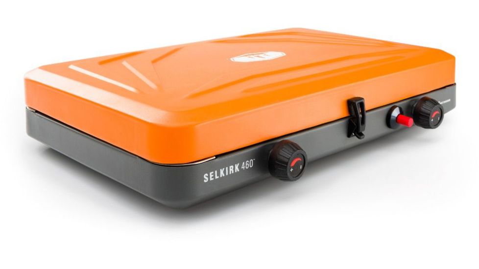 GSI Selkirk 460 2-Burner Camp Stove, Orange, 56011