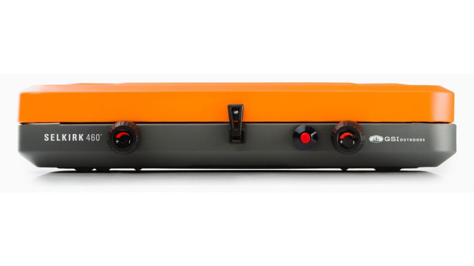 GSI Selkirk 460 2-Burner Camp Stove, Orange, 56011