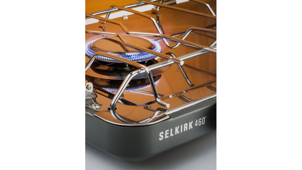 GSI Selkirk 460 2-Burner Camp Stove, Orange, 56011