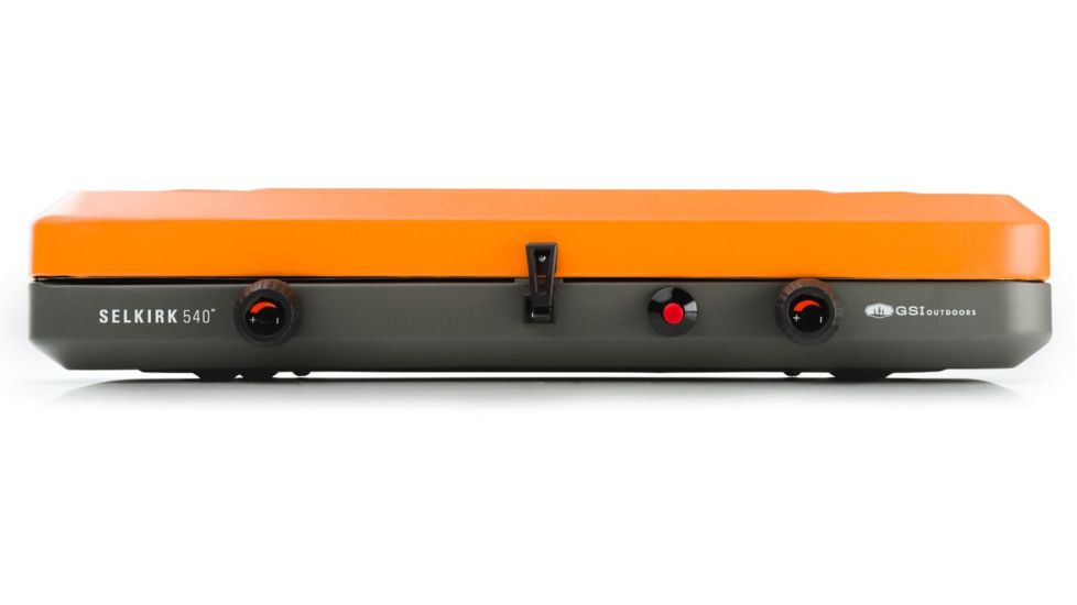 GSI Selkirk 540 2-Burner Camp Stove, Orange, 56012