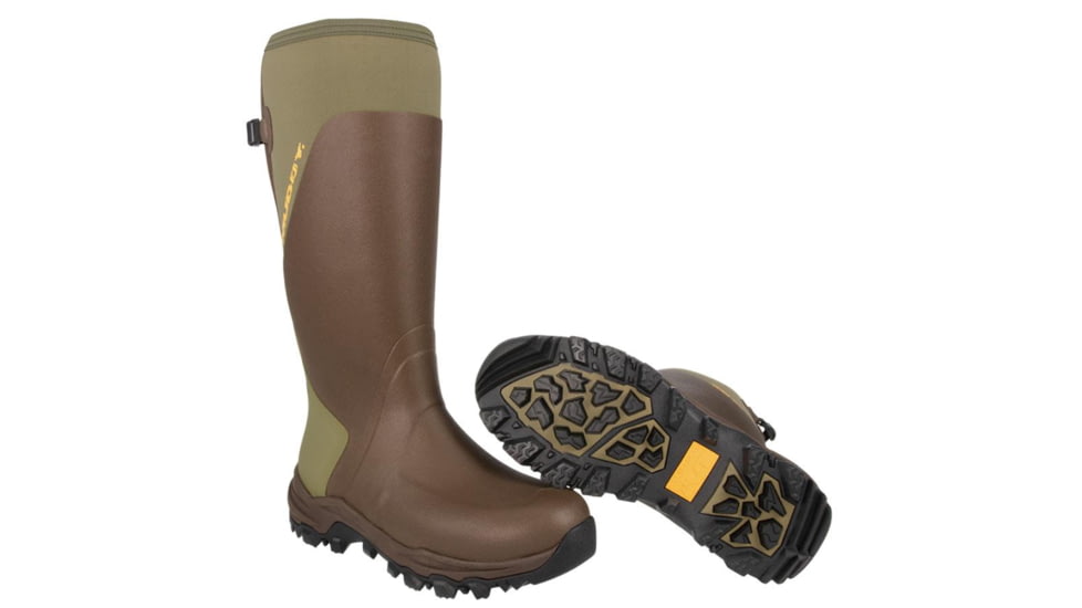 Gsm Muddy DV8 17" Non-Insulated Boots Clay Size 7D, MUD-17NI-CL-7D