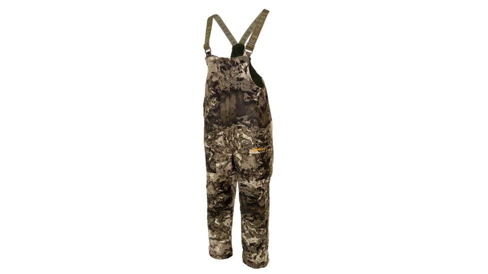 Gsm Muddy TRX Waterproof Sherpa Fleece Bib Overalls Veil Canyon Grey S, MUD-WTP-SHBIB-VCG-S