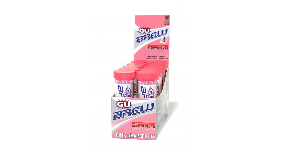 GU Brew Pink Grapefruit Electrolyte Tablets-Single