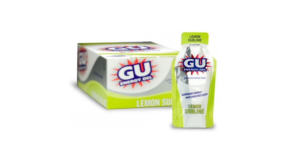 GU Lemon Sublime Energy Gel-24 Pack