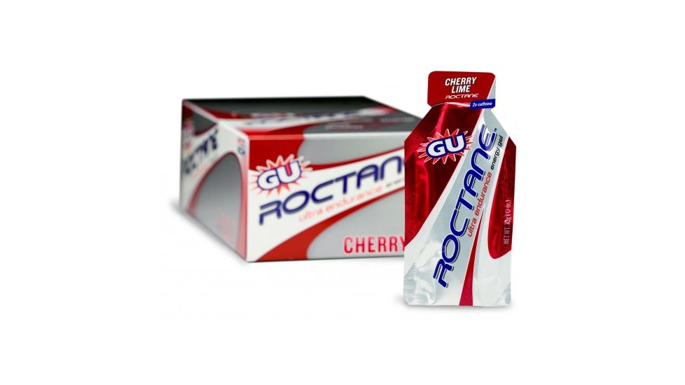 GU Roctane Cherry Lime Endurance Gel-24 Pack