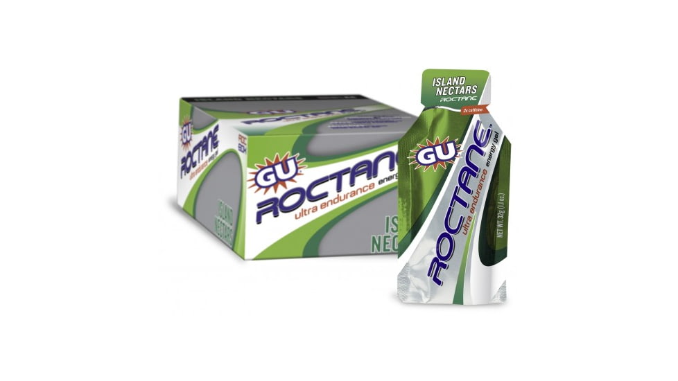 GU Roctane Island Nectars Endurance Gel-24 Pack