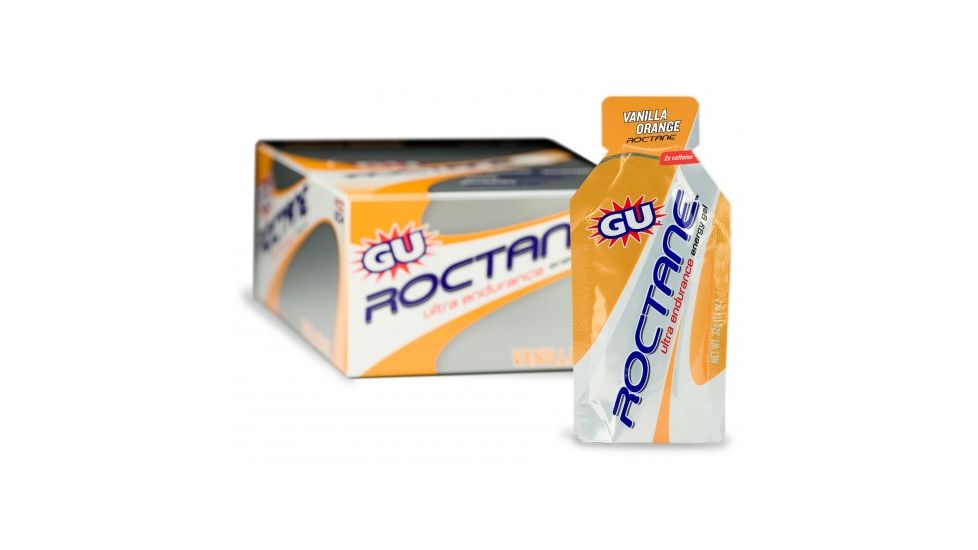 GU Roctane Vanilla Orange Endurance Gel-24 Pack