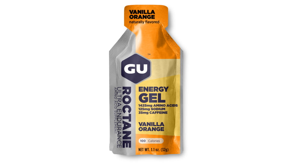 GU Roctane Vanilla Orange Endurance Gel-Single