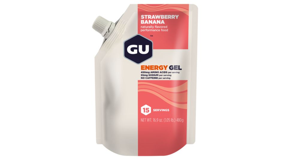 GU Strawberry Banana Energy Gel-15 Serving Packet
