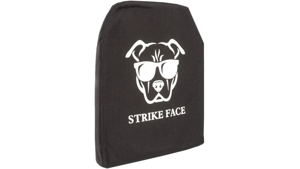 Guard Dog Body Armor AR500 Trauma Pad/Anti Spall Sleeve Plate Pair, Black, 10x12, TRAUMAPAD