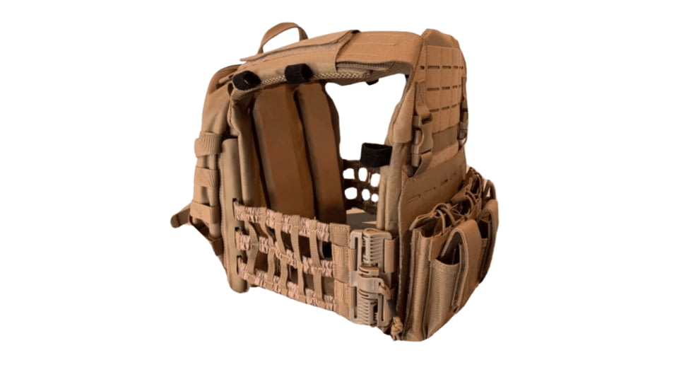 Guard Dog Body Armor Cerberus Body Armor Backpack Plate Carrier, S-2XL, FDE, CERBERUS-FDE