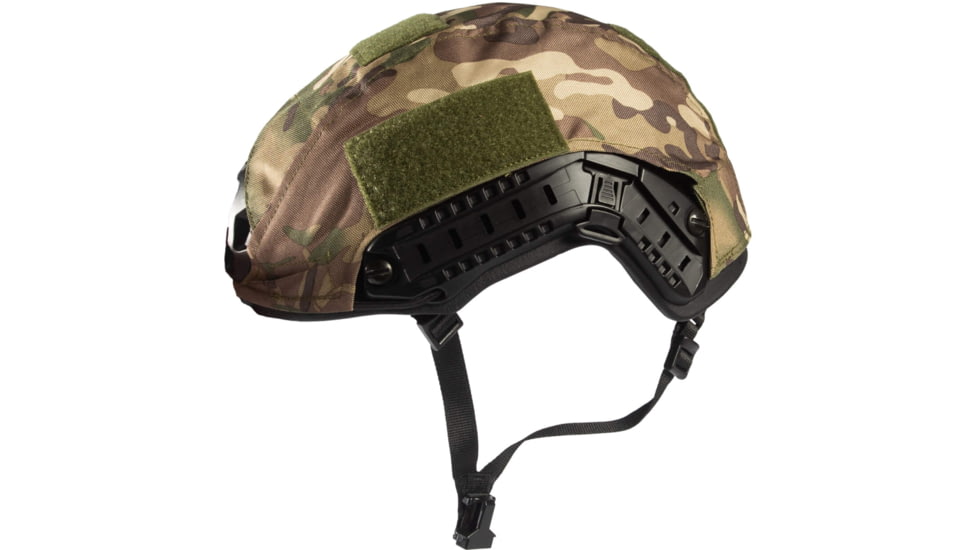 USED Guard Dog Body Armor Level IIIa Ballistic Helmet w/Multicam Cover, Black/Multicam, Medium, FAST-HELMET-M, EDEMO2