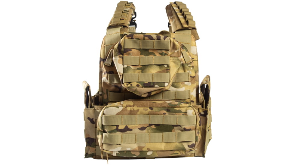 Guard Dog Body Armor Sheppard Plate Carrier, Multicam, S-2XL, SHEPPARD-MC