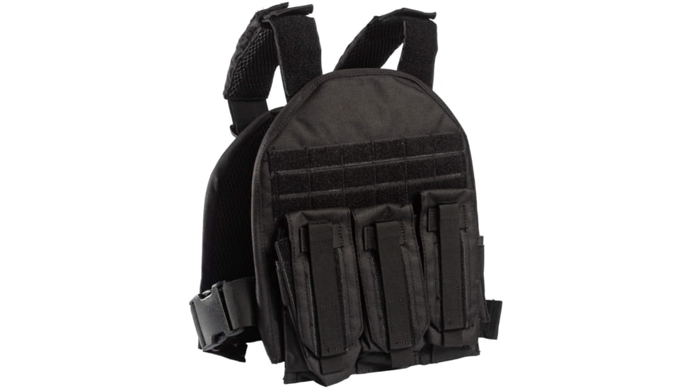 Guard Dog Body Armor Terrier Plate Carrier, Black, S-2XL, TERRIER-BLK