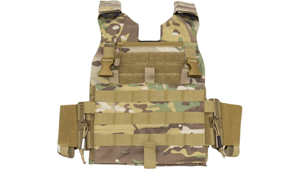 Guard Dog Body Armor Trakr Body Armor Plate Carrier Vest, S-2XL, Multicam, TRAKR-MC