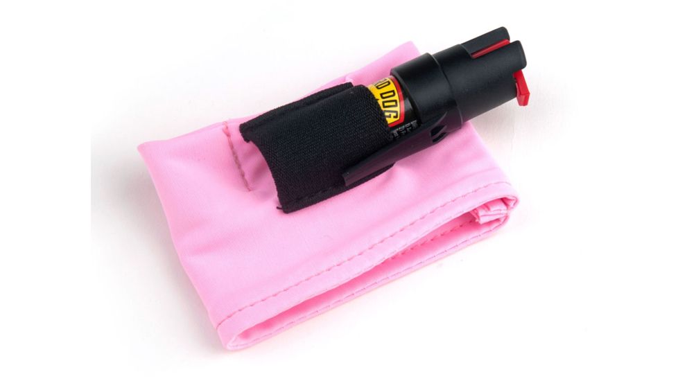 Guard Dog Security InstaFire Pepper Spray Hand Sleeve w/ 0.5 oz Pepper Spray, Pink Sleeve, Activewear PS-GDIF-PK