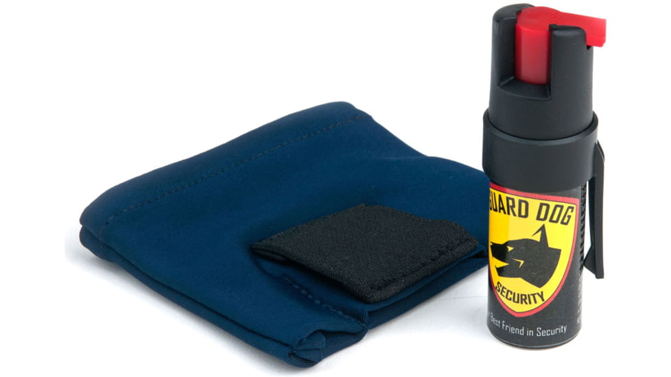 Guard Dog Security InstaFire Pepper Spray Hand Sleeve w/ 0.5 oz Pepper Spray, Blue Sleeve, Activewear PS-GDIFOC18-1BL