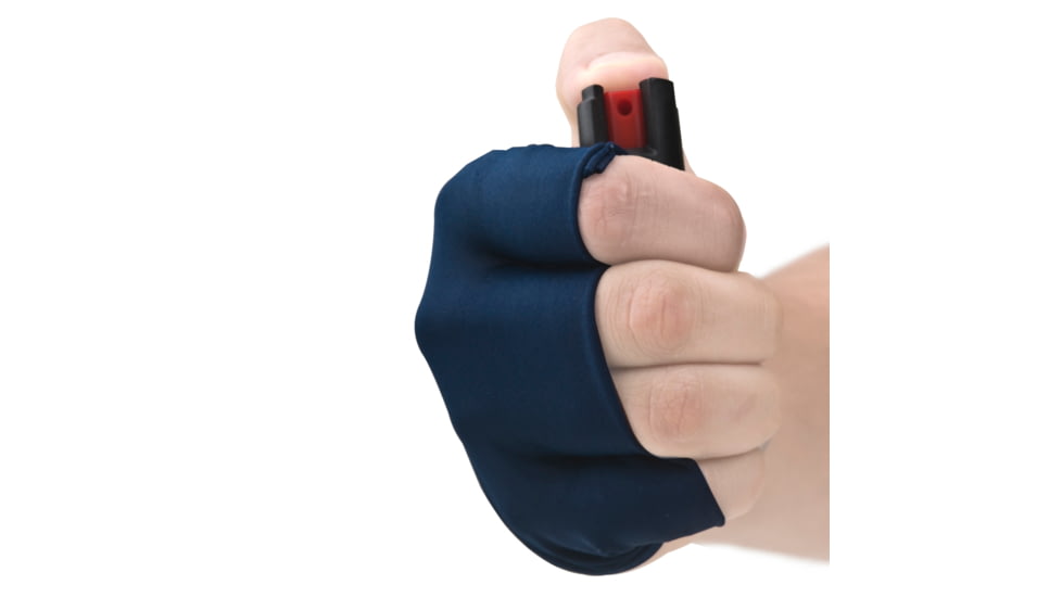 Guard Dog Security InstaFire Pepper Spray Hand Sleeve w/ 0.5 oz Pepper Spray, Blue Sleeve, Activewear PS-GDIFOC18-1BL