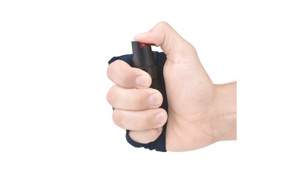 Guard Dog Security InstaFire Pepper Spray Hand Sleeve w/ 0.5 oz Pepper Spray, Blue Sleeve, Activewear PS-GDIFOC18-1BL