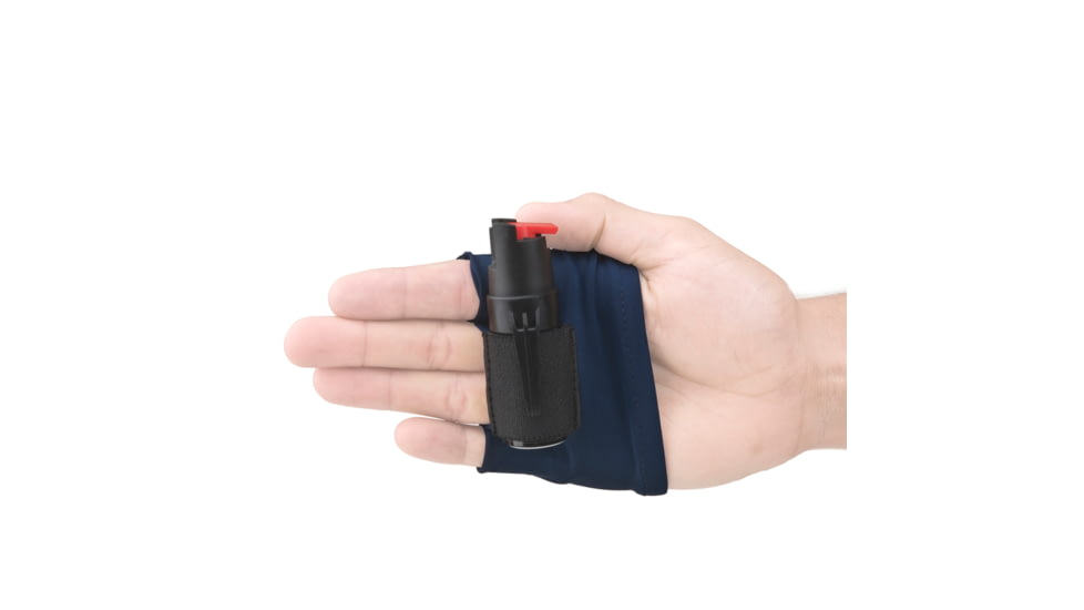 Guard Dog Security InstaFire Pepper Spray Hand Sleeve w/ 0.5 oz Pepper Spray, Blue Sleeve, Activewear PS-GDIFOC18-1BL