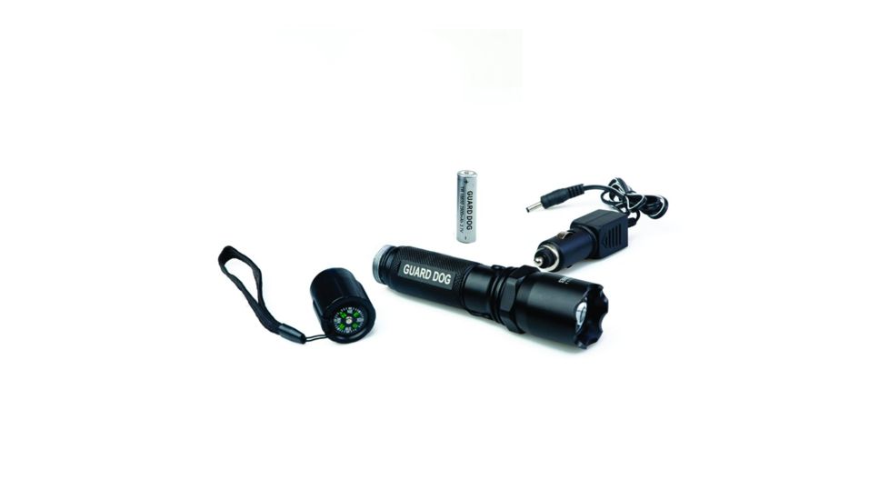 Guard Dog Security 240 Lumen Tactical Metal Rechargeable Flashlight TL-GD240L, EDEMO1