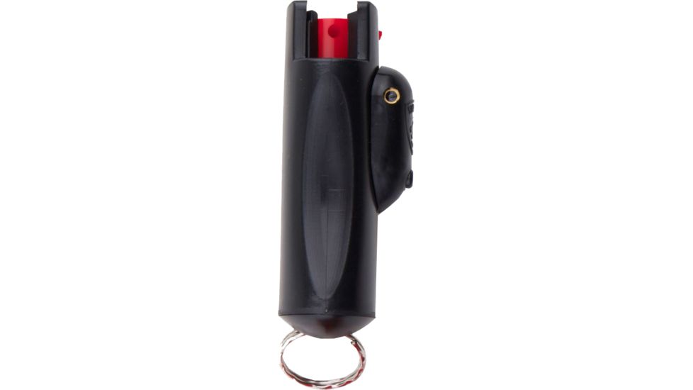 Guard Dog Security AccuFire Keychain Pepper Spray, w/Laser, Black PS-GDAF-BK