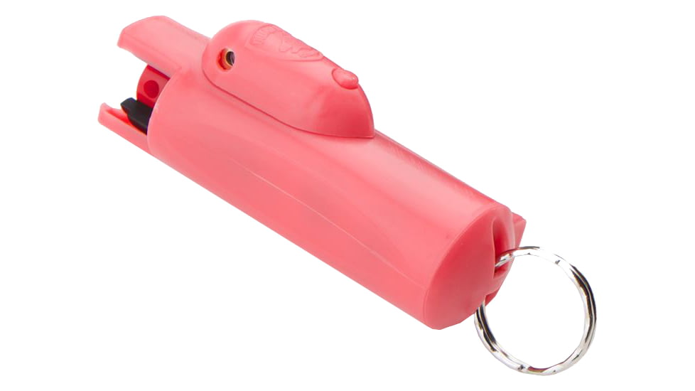Guard Dog Security AccuFire Keychain Pepper Spray, w/Laser, Pink PS-GDAF-PK