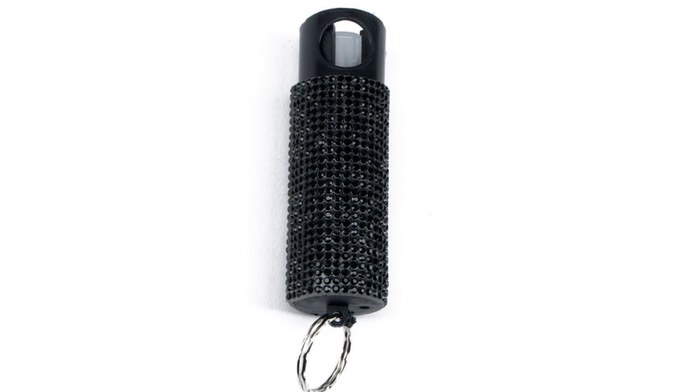 Guard Dog Security Bling It On Pepper Spray, Black, PS-GDBO-BK