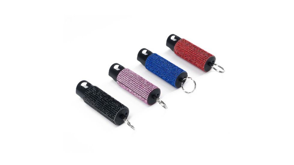 Guard Dog Security Bling It On Pepper Spray, Red, PS-GDBO-RD