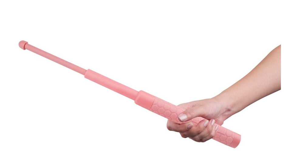 Guard Dog Security C-Series 17in Carbonized Lightweight Baton, Pink BT-GDC17PK