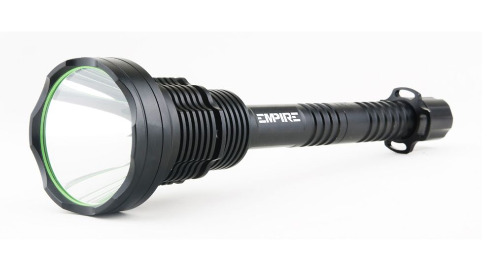 Guard Dog Security Empire - 1400 Lumen Waterproof Tactical Flashlight, 5 Functions, Black TL-GDE1400, EDEMO1
