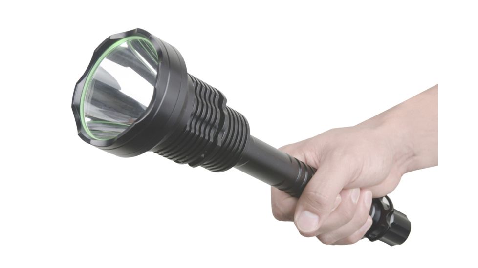 Guard Dog Security Empire - 1400 Lumen Waterproof Tactical Flashlight, 5 Functions, Black TL-GDE1400, EDEMO1